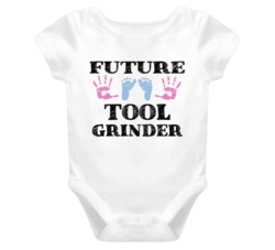 Tool Grinder Future Occupation Baby Onesie