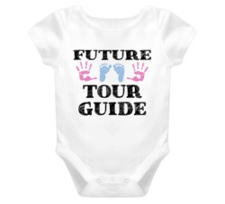 Tour Guide Future Occupation Baby Onesie