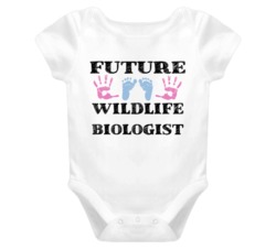 Wildlife Biologist Future Occupation Baby Onesie