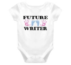 Writer Future Occupation Baby Onesie