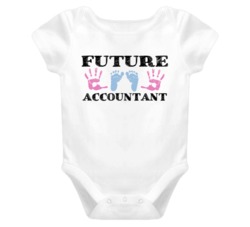 Accountant  Future Occupation Baby Onesie