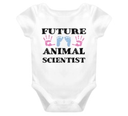 Animal Scientist  Future Occupation Baby Onesie