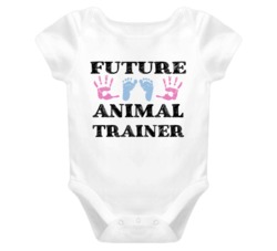 Animal Trainer  Future Occupation Baby Onesie