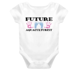 Aquaculturist  Future Occupation Baby Onesie