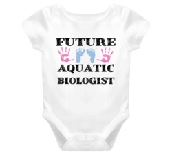 Aquatic Biologist  Future Occupation Baby Onesie