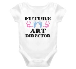Art Director  Future Occupation Baby Onesie