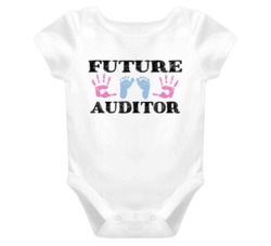 Auditor  Future Occupation Baby Onesie