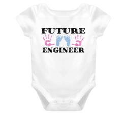 Engineer  Future Occupation Baby Onesie