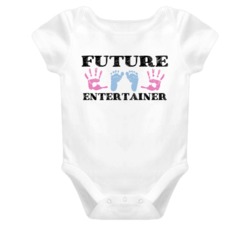 Entertainer  Future Occupation Baby Onesie