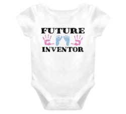 Inventor  Future Occupation Baby Onesie