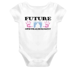 Ophthalmologist   Future Occupation Baby Onesie