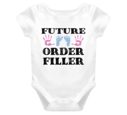 Order Filler  Future Occupation Baby Onesie