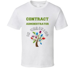 Contract Administrator In Training Kids Occupation T Shirt