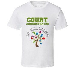 Court Administrator In Training Kids Occupation T Shirt
