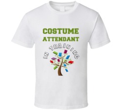 Costume Attendant In Training Kids Occupation T Shirt