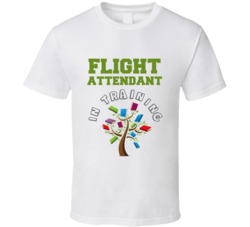 Flight Attendant In Training Kids Occupation T Shirt