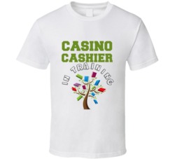 Casino Cashier In Training Kids Occupation T Shirt