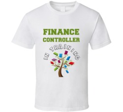 Finance Controller In Training Kids Occupation T Shirt