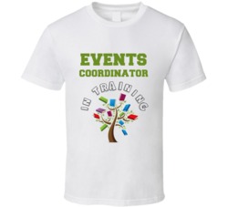 Events Coordinator  In Training Kids Occupation T Shirt
