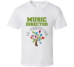 Music Director In Training Kids Occupation T Shirt