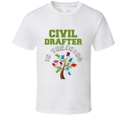 Civil Drafter In Training Kids Occupation T Shirt