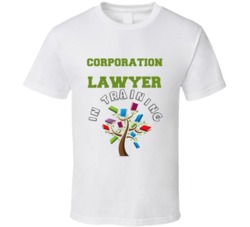 Corporation Lawyer In Training Kids Occupation T Shirt