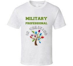 Military Professional In Training Kids Occupation T Shirt