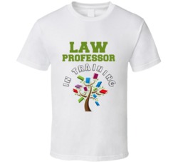 Law Professor In Training Kids Occupation T Shirt