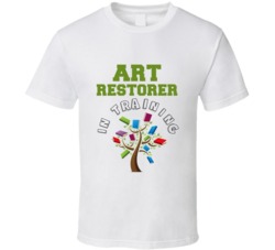 Art Restorer  In Training Kids Occupation T Shirt