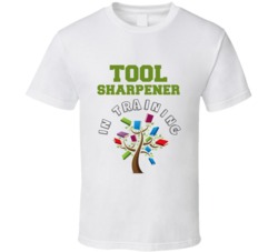 Tool Sharpener In Training Kids Occupation T Shirt