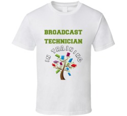 Broadcast Technician In Training Kids Occupation T Shirt