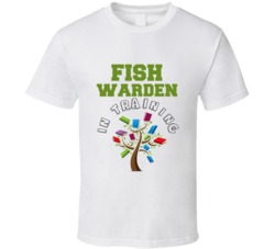 Fish Warden In Training Kids Occupation T Shirt