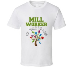 Mill Worker In Training Kids Occupation T Shirt