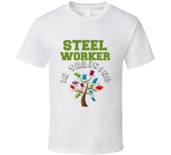 Steel Worker In Training Kids Occupation T Shirt