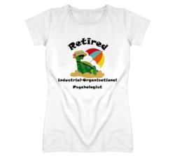 Retired Industrial-Organizational Psychologist Funny Job T Shirt