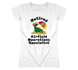 Retired Airfield Operations Specialist Funny Job T Shirt