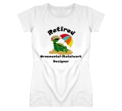 Retired Ornamental-Metalwork Designer Funny Job T Shirt