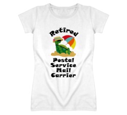 Retired Postal Service Mail Carrier Funny Job T Shirt