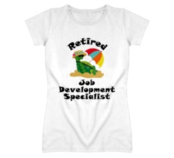 Retired Job Development Specialist Funny Job T Shirt
