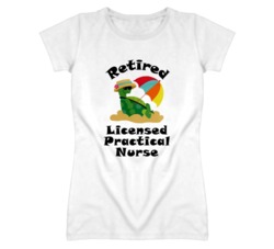 Retired Licensed Practical Nurse Funny Job T Shirt
