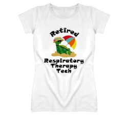 Retired Respiratory Therapy Tech Funny Job T Shirt