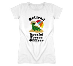 Retired Special Forces Officer Funny Job T Shirt