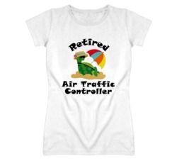 Retired Air Traffic Controller Funny Job T Shirt