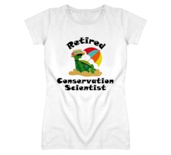 Retired Conservation Scientist Funny Job T Shirt