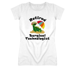 Retired Surgical Technologist Funny Job T Shirt