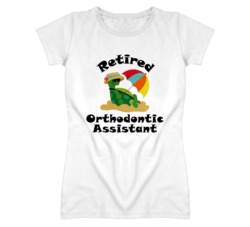 Retired Orthodontic Assistant Funny Job T Shirt