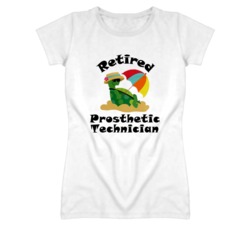 Retired Prosthetic Technician Funny Job T Shirt