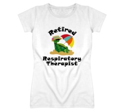 Retired Respiratory Therapist Funny Job T Shirt