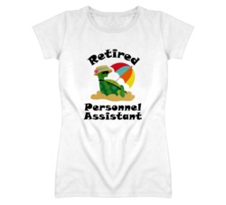 Retired Personnel Assistant Funny Job T Shirt