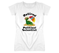 Retired Political Scientist Funny Job T Shirt